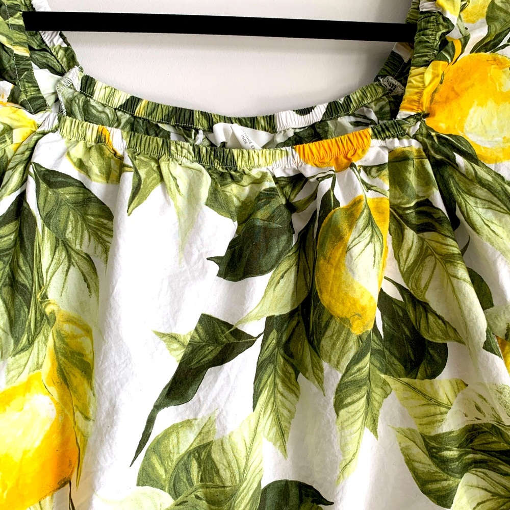 H&M Lemon Crop Top 🍋 - Picture 2 of 4